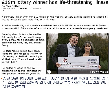 복권당첨 이미지
